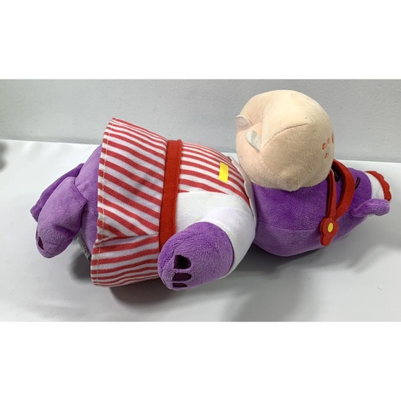 Disney Talking Doc McStuffins Hallie Hippo Nurse Plush Stuffed Animal Toy Video - Picture 12 of 13